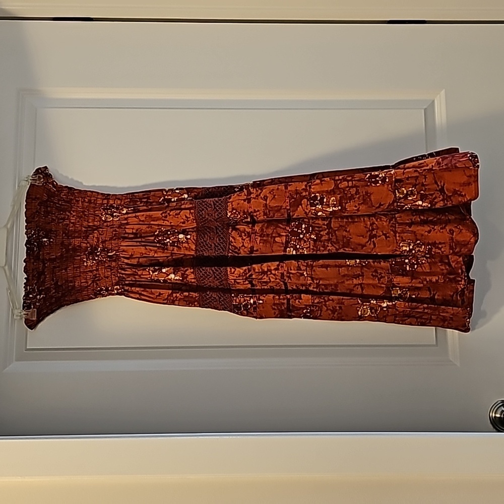 Cotton Strappless Sundress - Picture 1 of 4